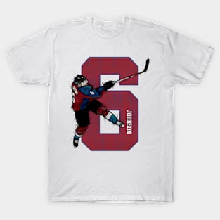 Erik Johnson Colorado Sketch 6 T-Shirt